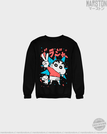 Polerón Shin Chan con diseño inspirado en el anime