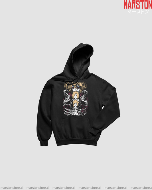 Polerón Shingeki no Kyojin con diseño de Annie Leonhart