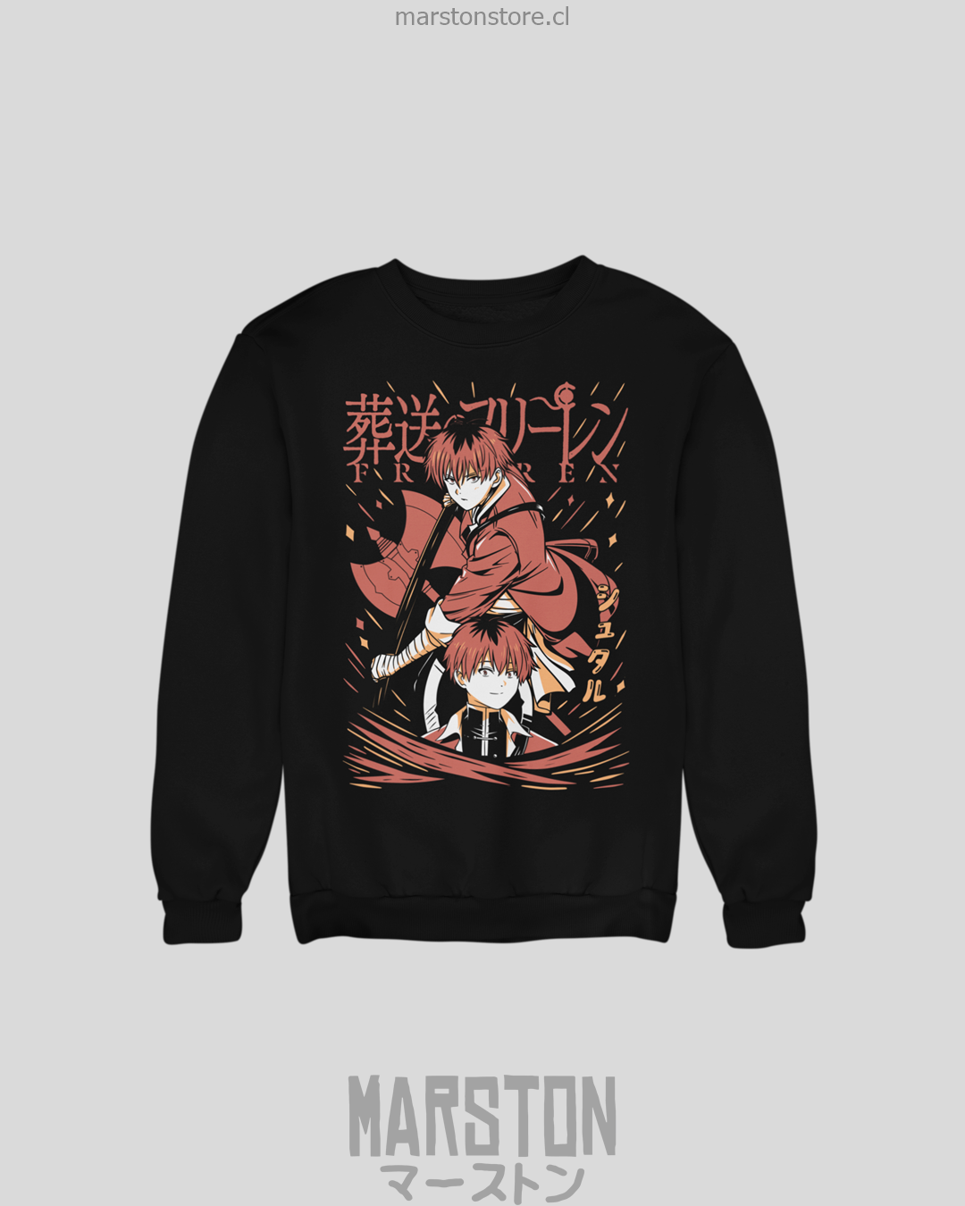 Polerón Sousou no Frieren con diseño de Stark