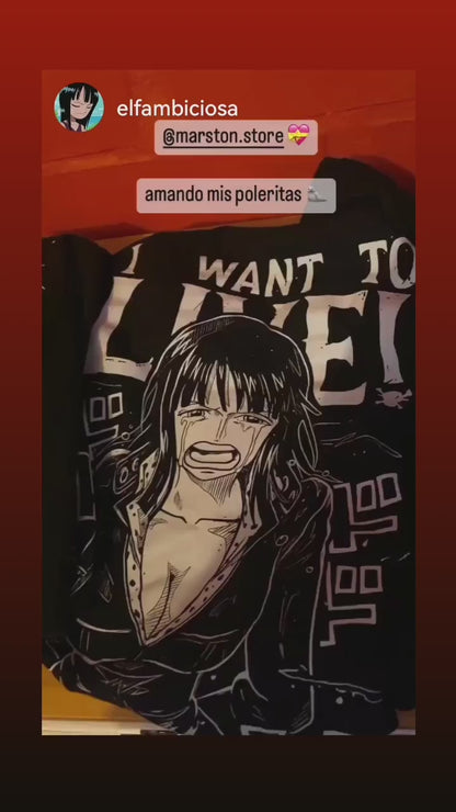 Polera One Piece - Donquixote Rosinante (Corazón)