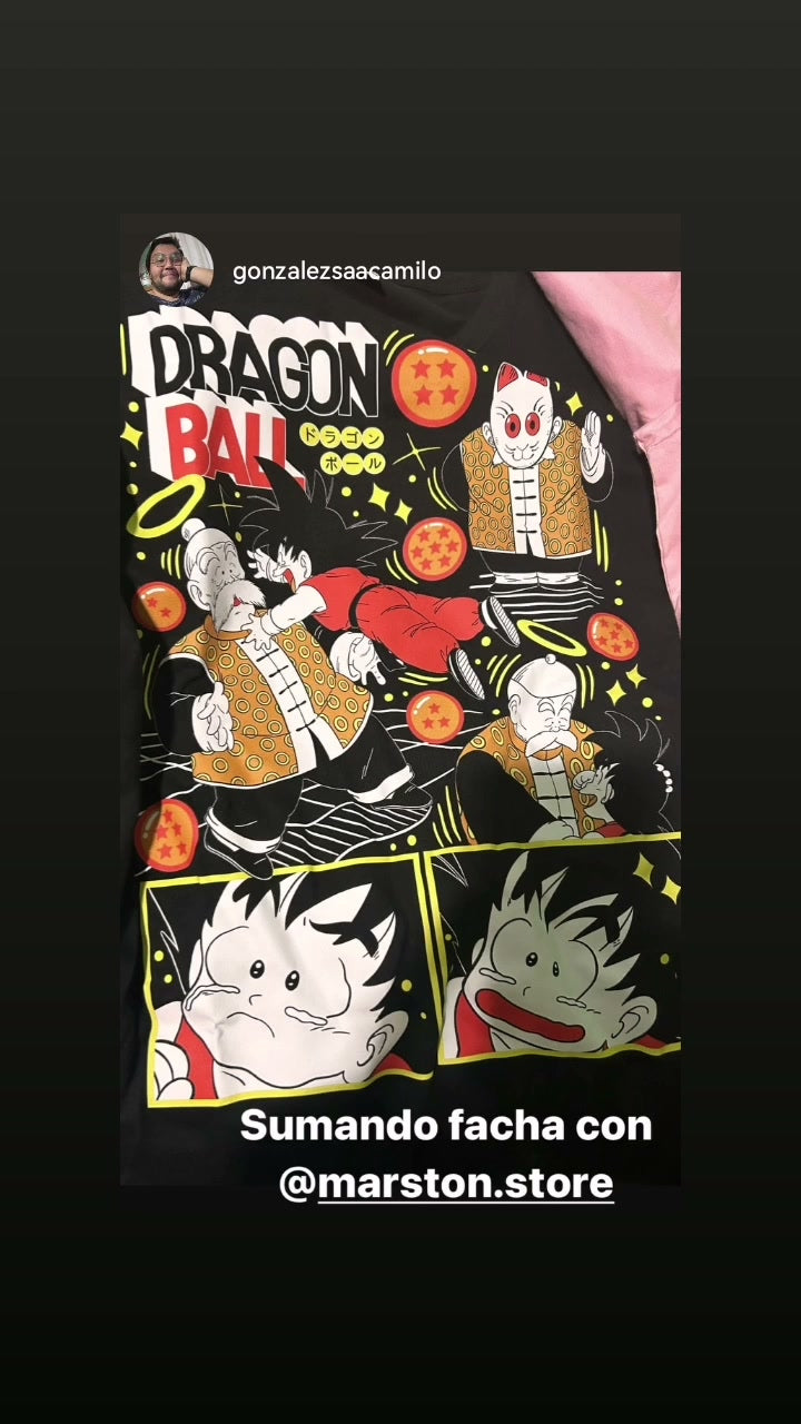 Polera Dragon Ball - Gokú - Abuelo Gohan