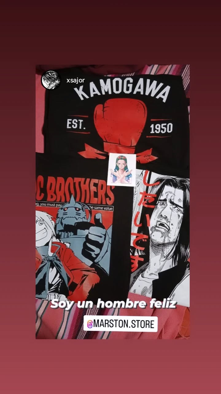 Polera Hajime no Ippo - Kamogawa Boxing Gym