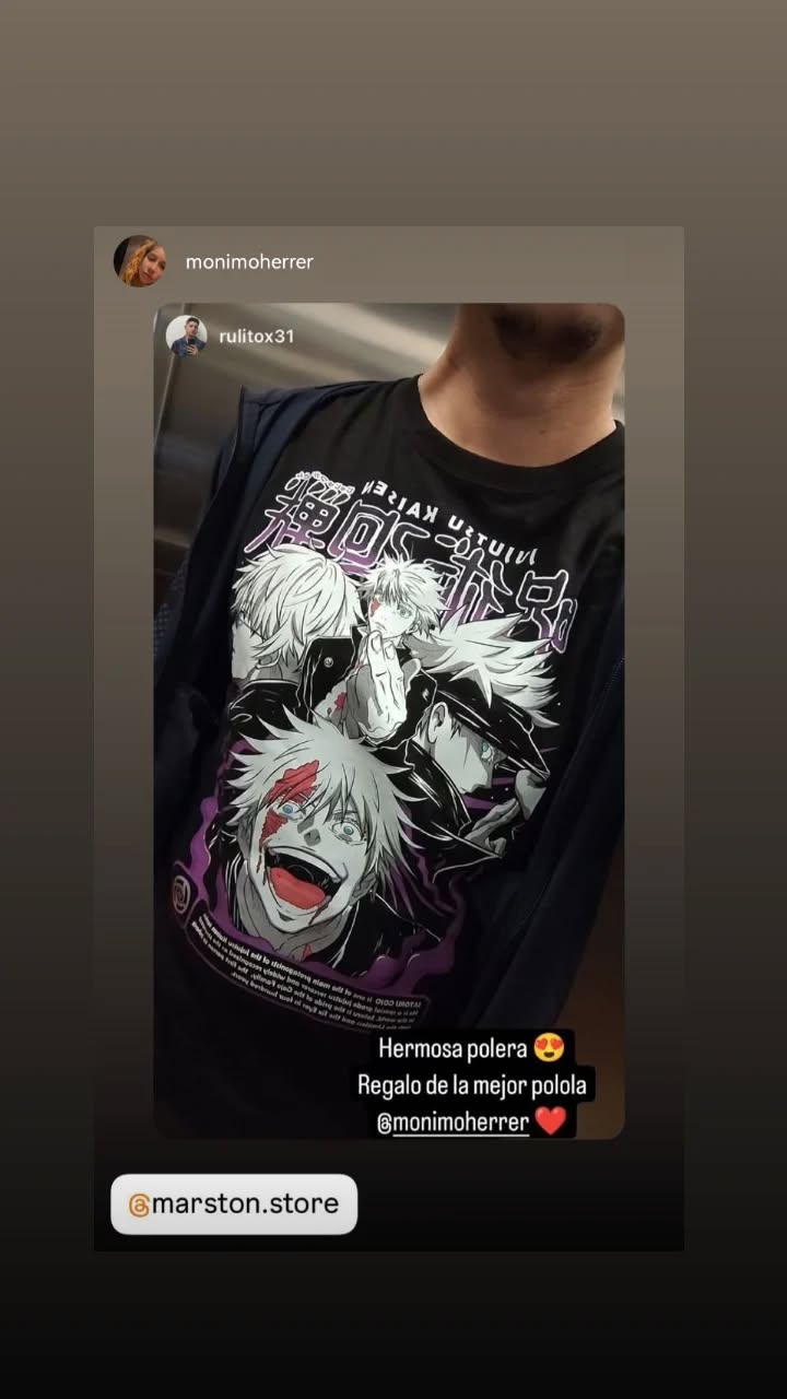 Polera Jujutsu Kaisen - Satoru Gojo