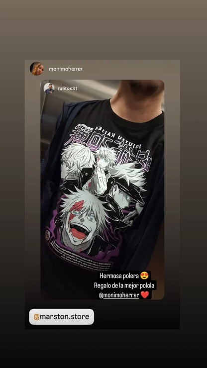 Polera Jujutsu Kaisen - Satoru Gojo