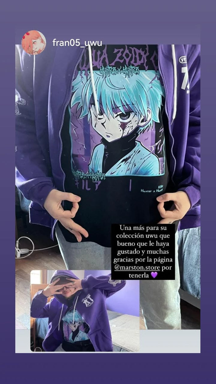 Polera Hunter x Hunter - Killua Zoldyck