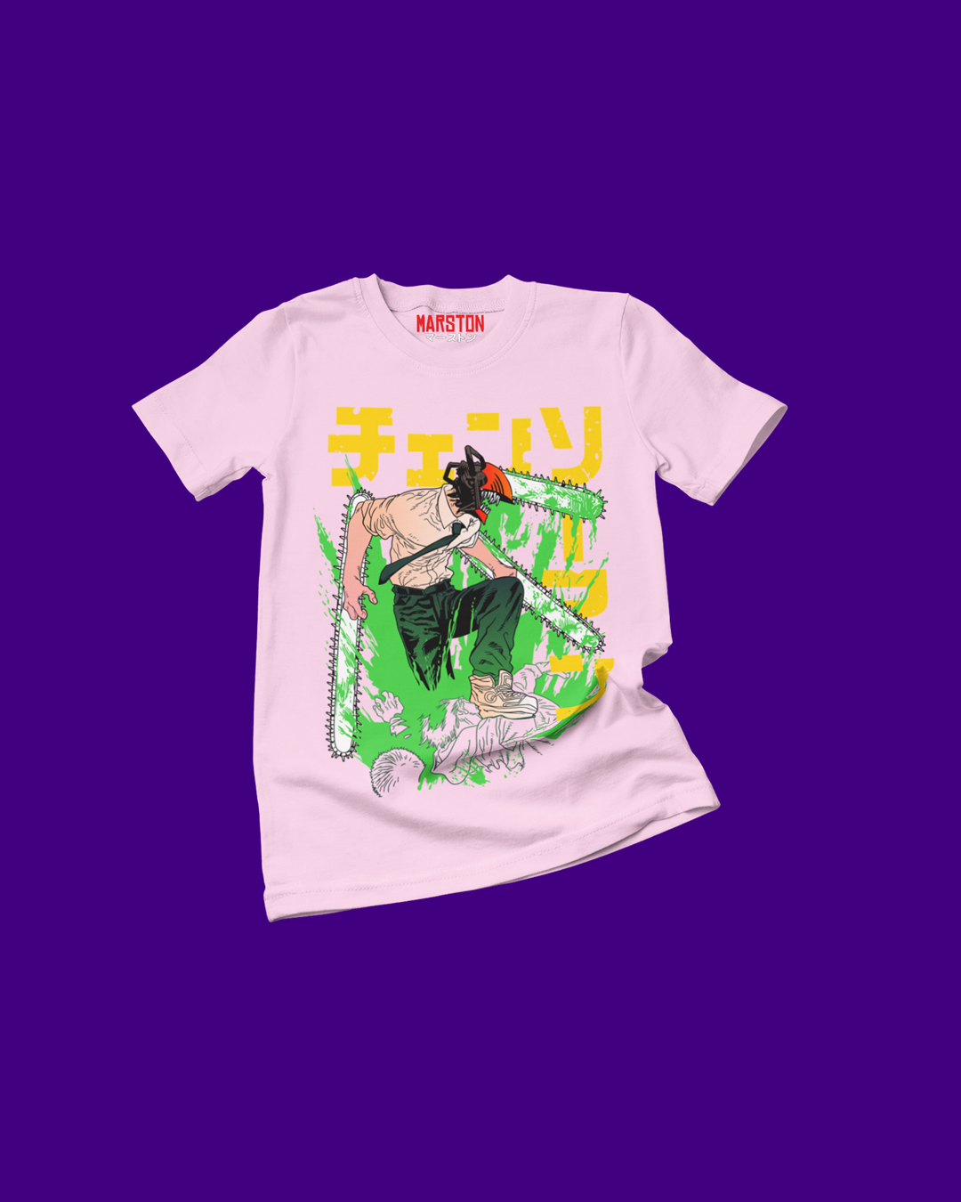 Polera Chainsaw Man - Denji