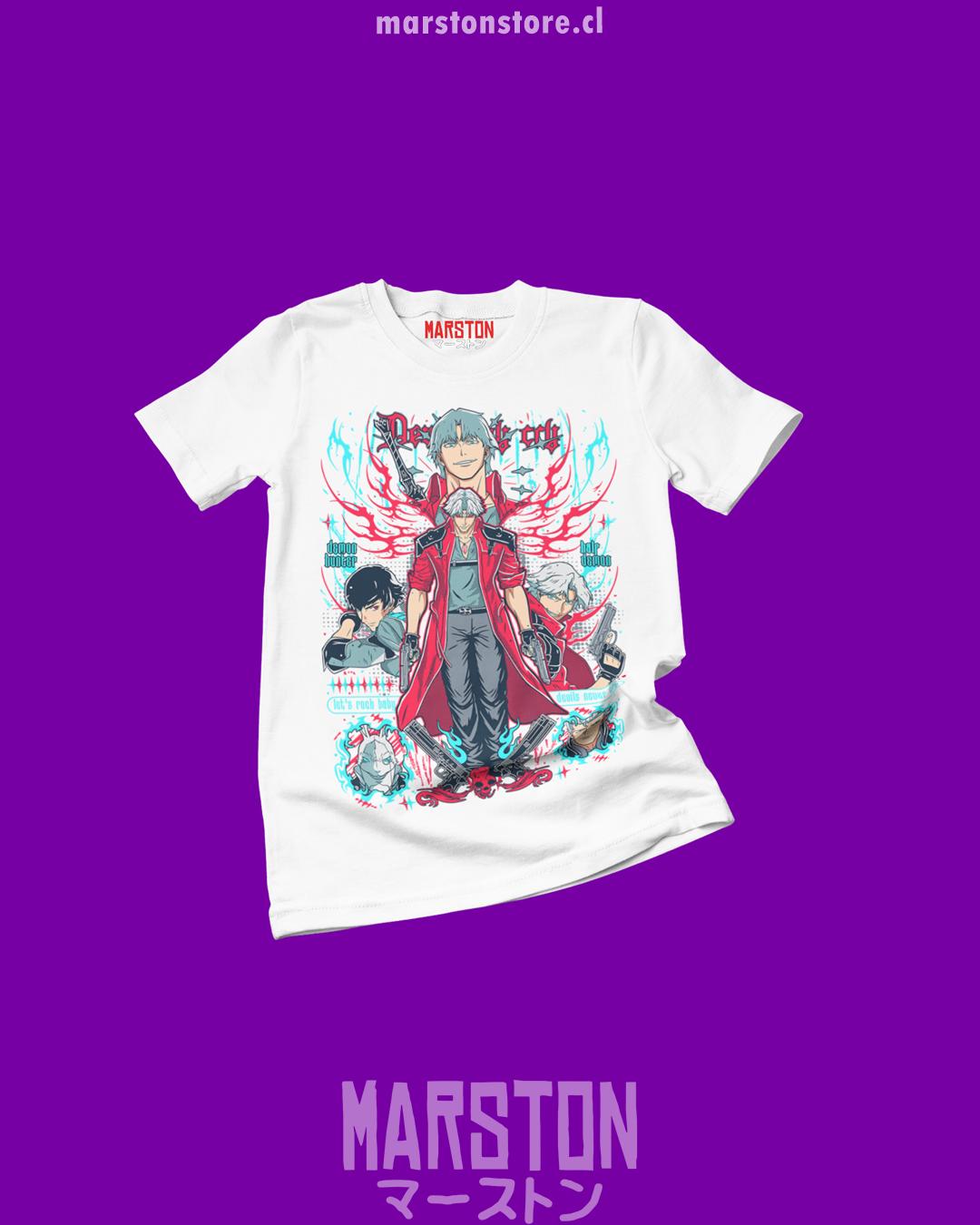 Polera Devil May Cry - Dante