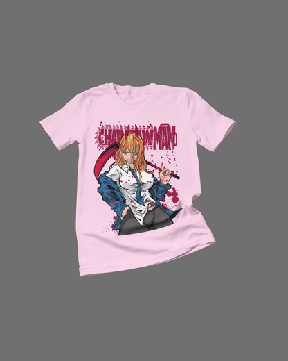 Polera Chainsaw Man - Power