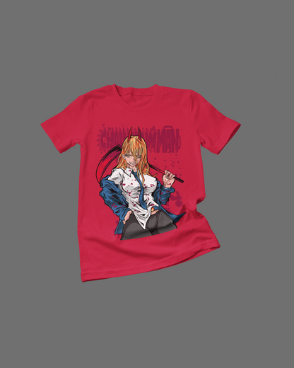 Polera Chainsaw Man - Power