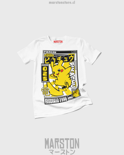 Polera Pokemon - Pikachu (#ak0)