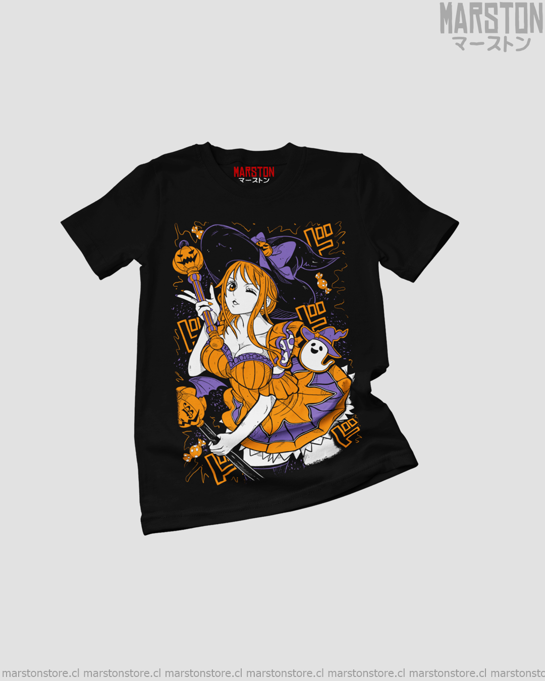 Polera One Piece - Nami Halloween