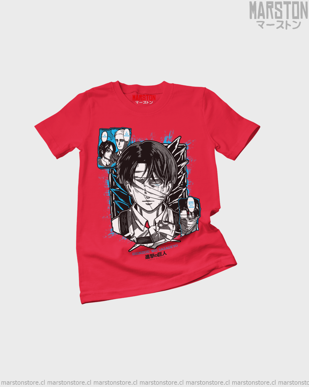 Polera Shingeki no Kyojin - Levi Ackerman