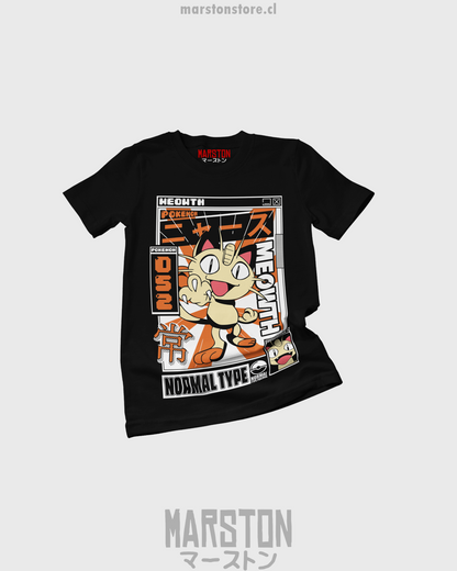 Polera Pokemon - Meowth (#ak0)