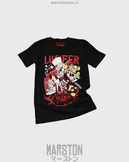 Polera Hazbin Hotel - Lucifer Morningstar (#ak0)