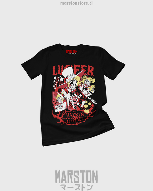 Polera Hazbin Hotel - Lucifer Morningstar (#ak0)