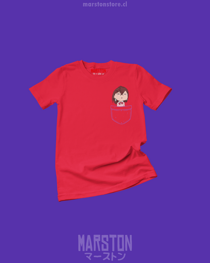 Polera Dandadan - Momo Ayase Bolsillo