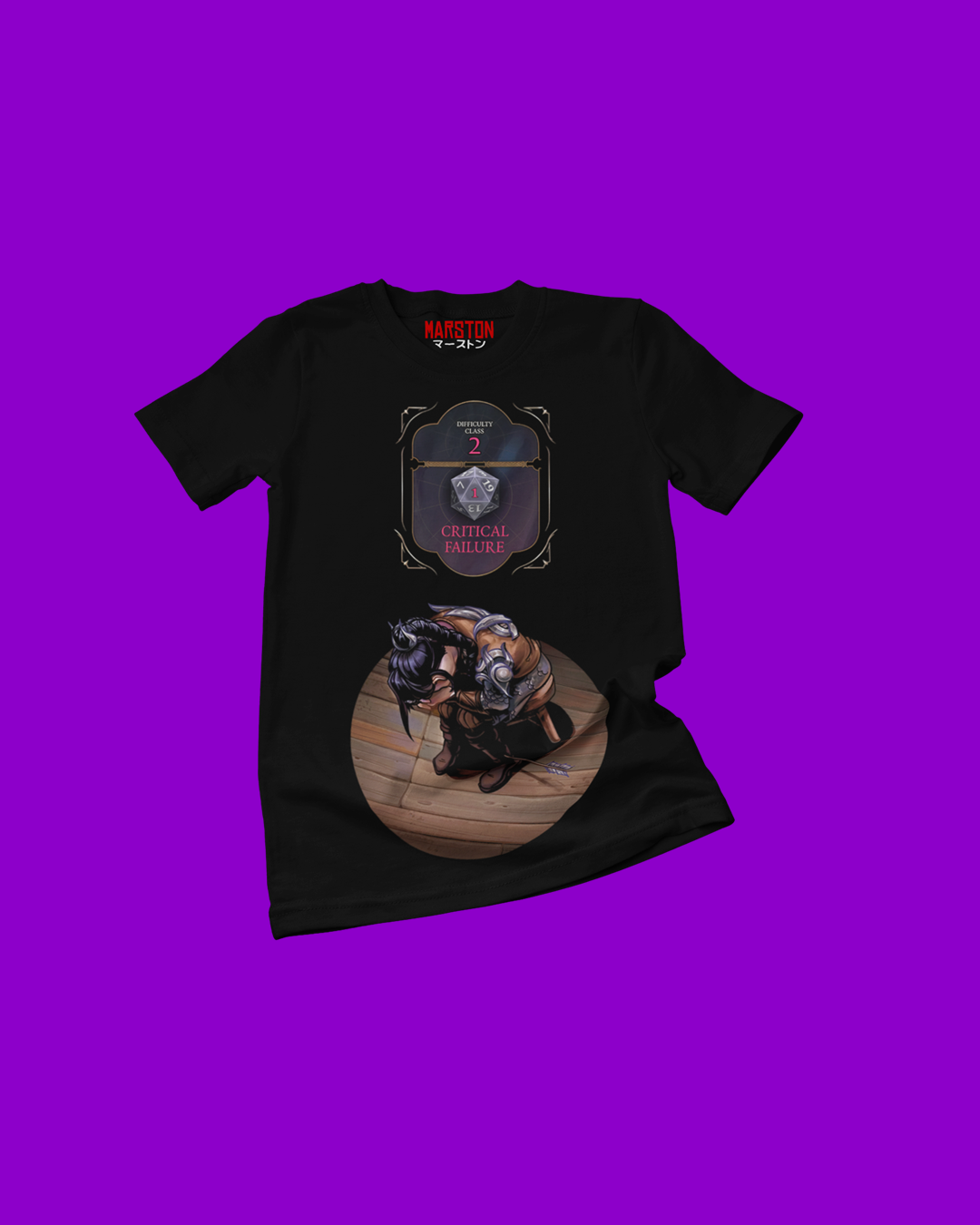 Polera Baldur's Gate 3 - Critical Failure -Shadowheart