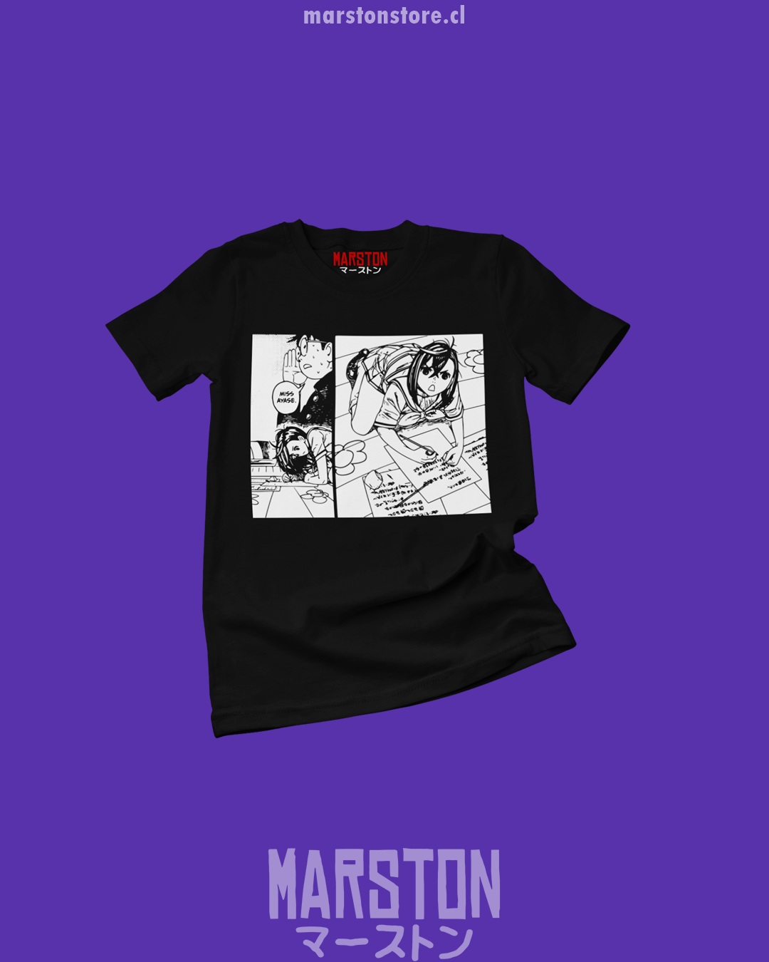 Polera Dandadan - Momo x Okarun