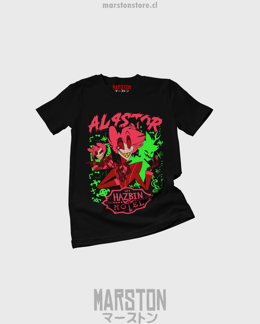 Polera Hazbin Hotel - Alastor (#ak0)