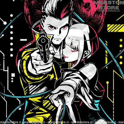 Polera Cyberpunk - Lucy Kushinada x David Martinez