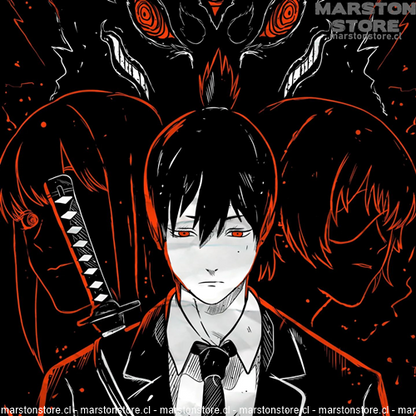 Polera Chainsaw Man - Aki