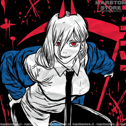 Polera Chainsaw Man - Power