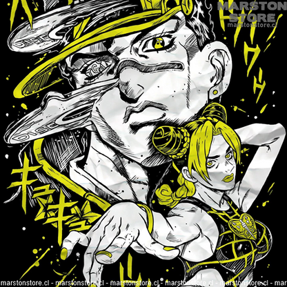 Polera Jojo's Bizarre Adventure - Jolyne - Jotaro v2
