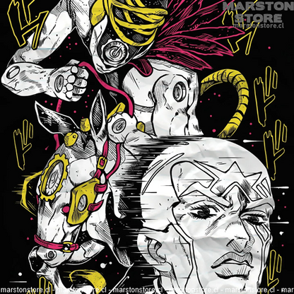 Polera Jojo's Bizarre Adventure - Enrico Pucci - Made in Heaven
