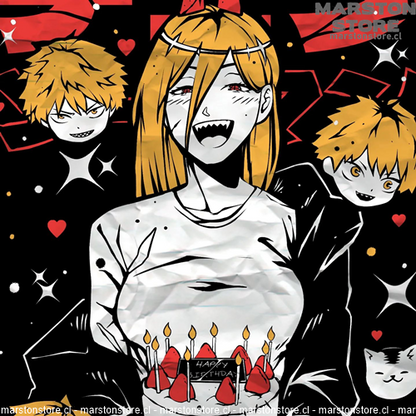 Polera Chainsaw man - Power