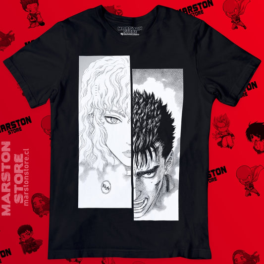 Polera Berserk - Griffith - Guts