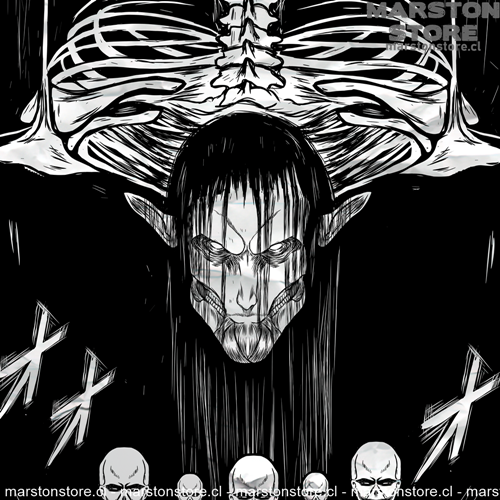 Polerón Shingeki no Kyojin - Eren Jaeger - The Rumbling