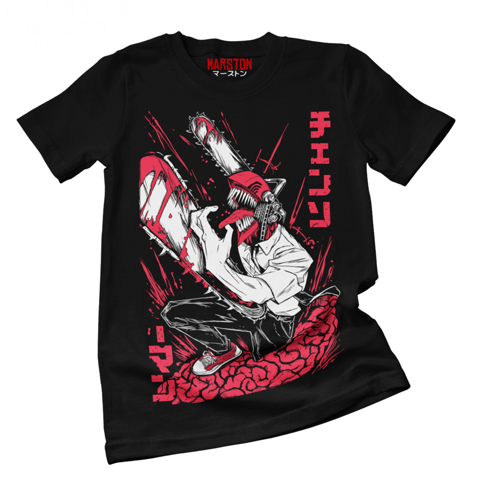 Polera Chainsaw Man - Denji