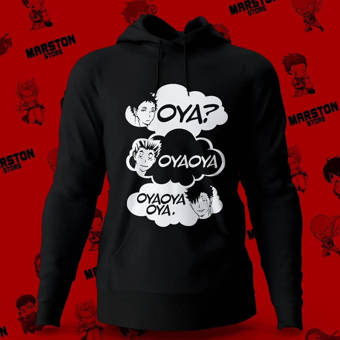 Polerón Haikyuu - Akaashi - Kuroo - Bokuto - Oya?