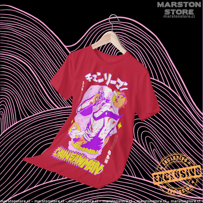 Polera Chainsaw man - Denji x Pochita