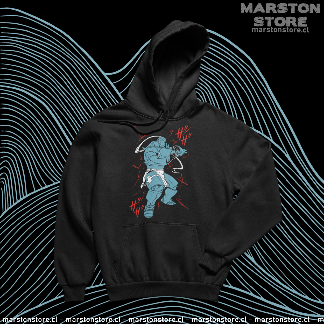 Polerón Fullmetal Alchemist - Alphonse Elric