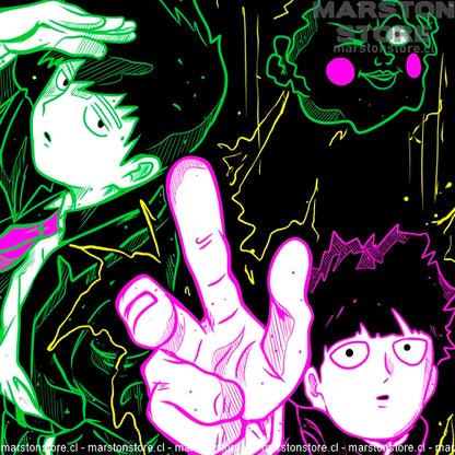 Polera Mob Psycho 100 - Shigeo -Hoyuelo - Reigen