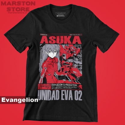 Polera Neon Genesis Evangelion - Asuka (#ak0)
