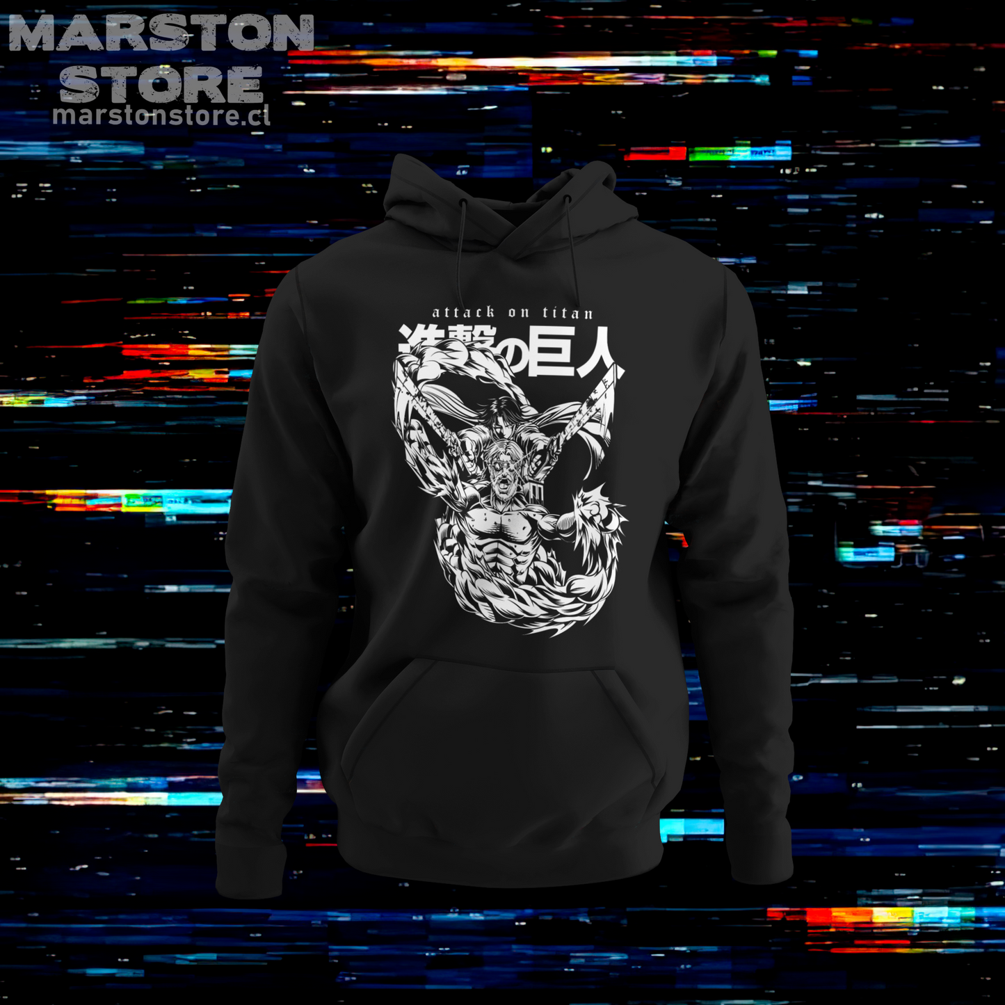 Polerón Shingeki no Kyojin - Levi - Zeke
