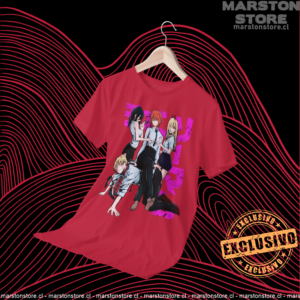 Polera Chainsaw Man - Makima
