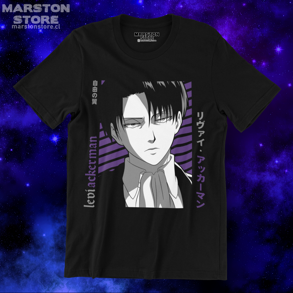Polera Shingeki no Kyojin - Levi Ackerman
