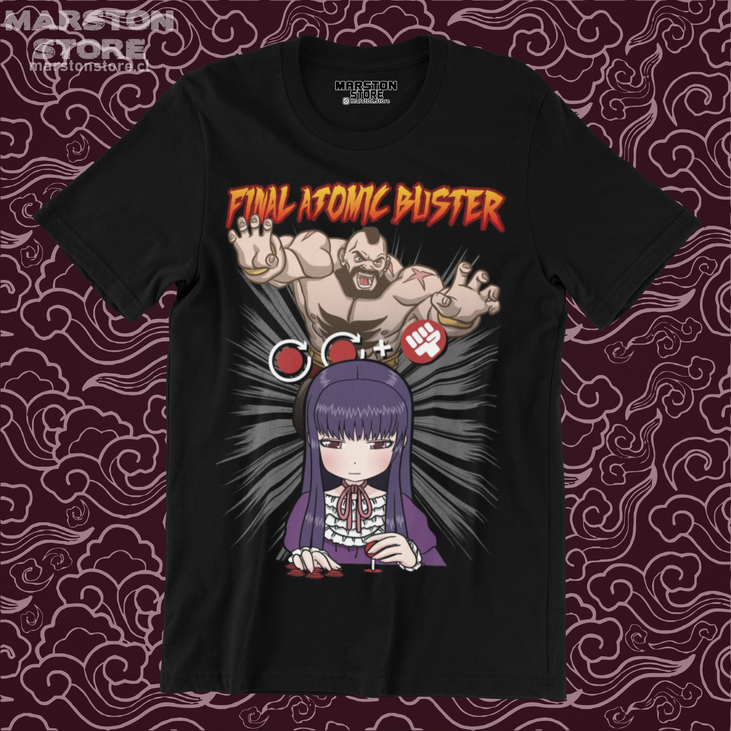 Polera High Score Girl - Akira Ono - Zangief