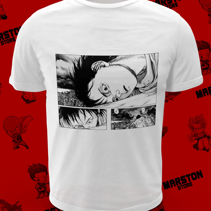 Polera blanca de Akira