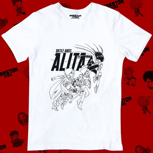 Polera blanca de Alita: Battle Angel