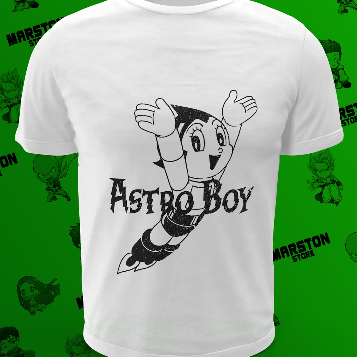 Polera blanca de Astroboy