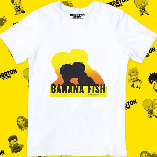 Polera blanca de Banana Fish