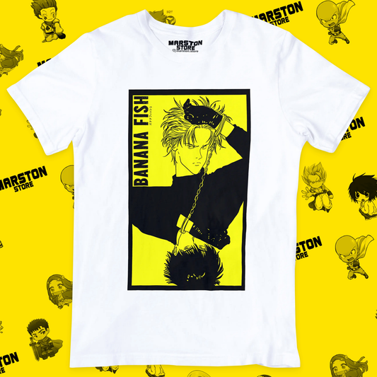 Polera blanca de Banana Fish