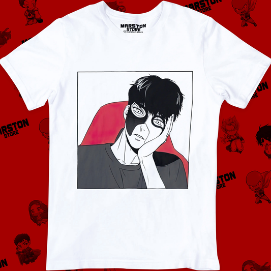 Polera blanca de BJ Alex