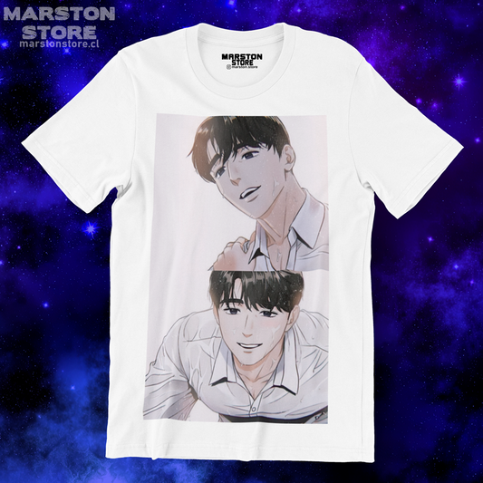 Polera blanca de BJ Alex