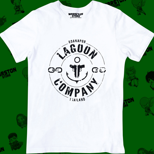 Polera blanca de Black Lagoon