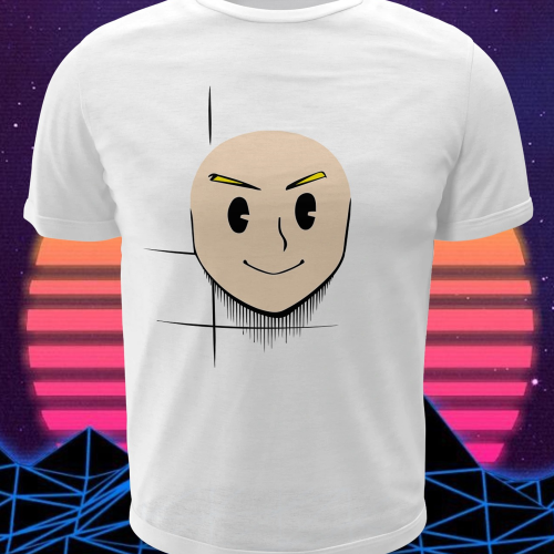 Polera blanca de Boku no Hero Academia (My Hero Academia) con diseño anime
